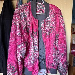 Free people quilted jacket size large
